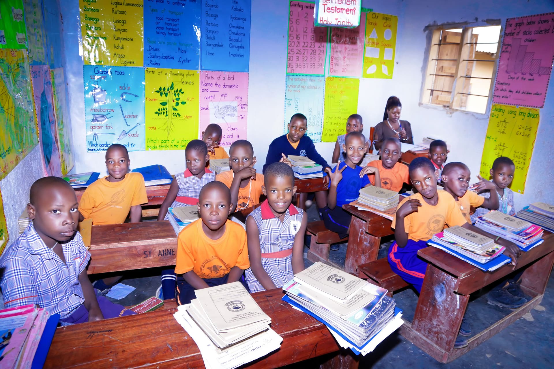 Learners during a school activity